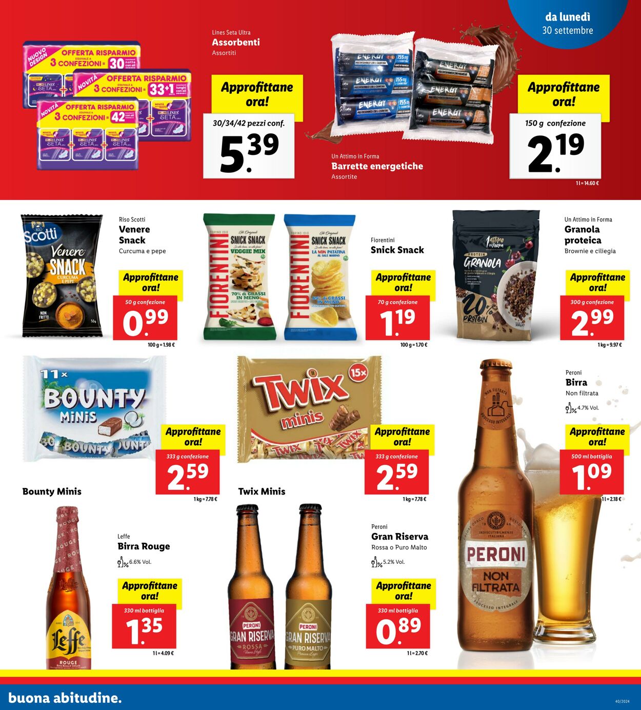 Volantino Lidl 30.09.2024 - 06.10.2024