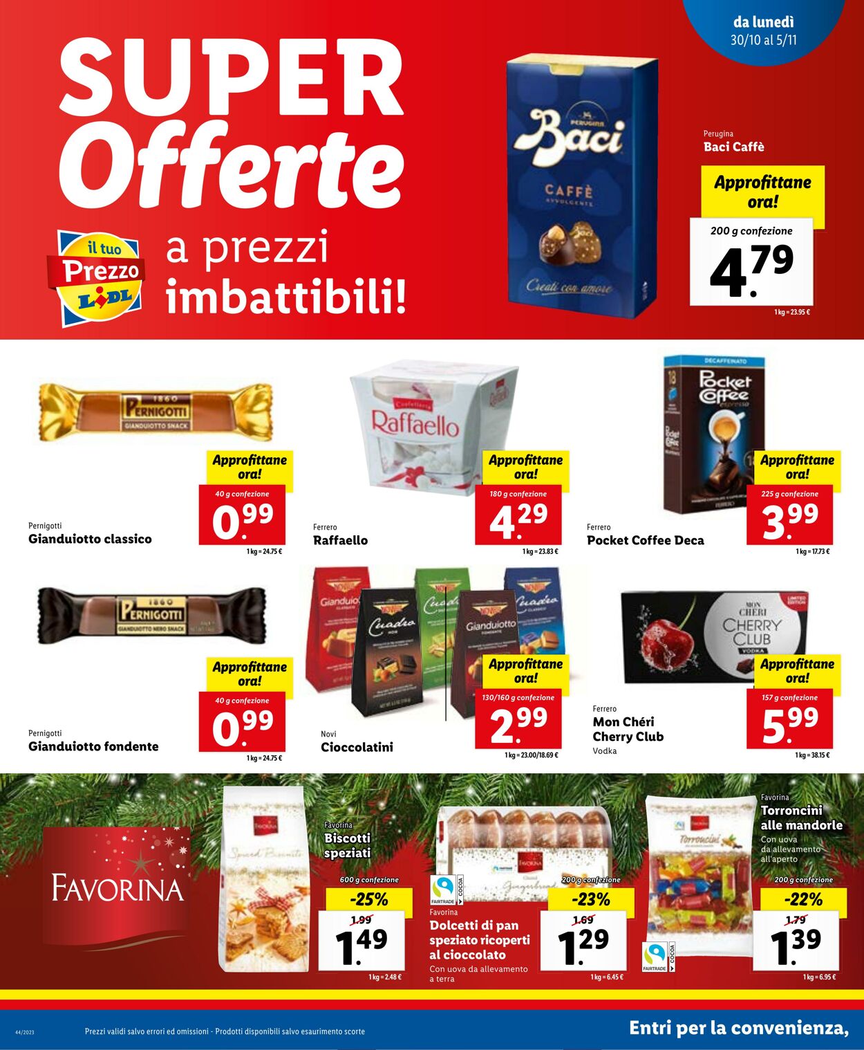 Volantino Lidl 30.10.2023 - 05.11.2023