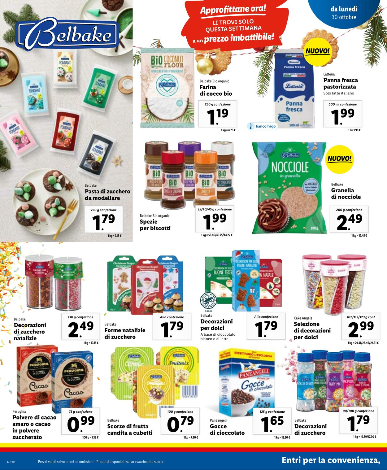 Volantino Lidl 30.10.2023 - 05.11.2023