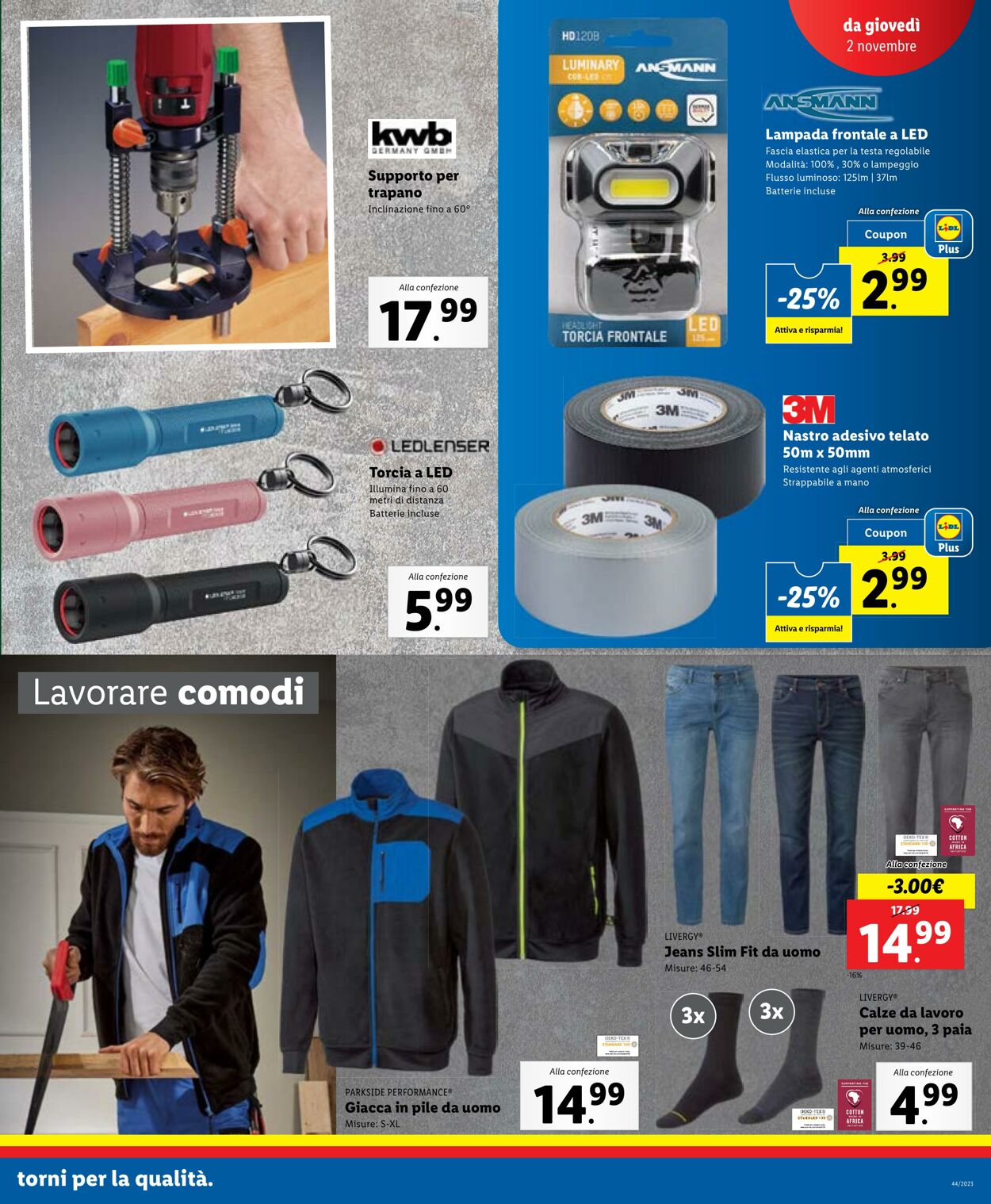 Volantino Lidl 30.10.2023 - 05.11.2023