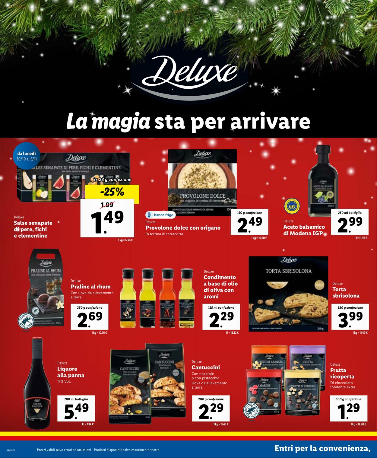 Volantino Lidl 30.10.2023 - 05.11.2023