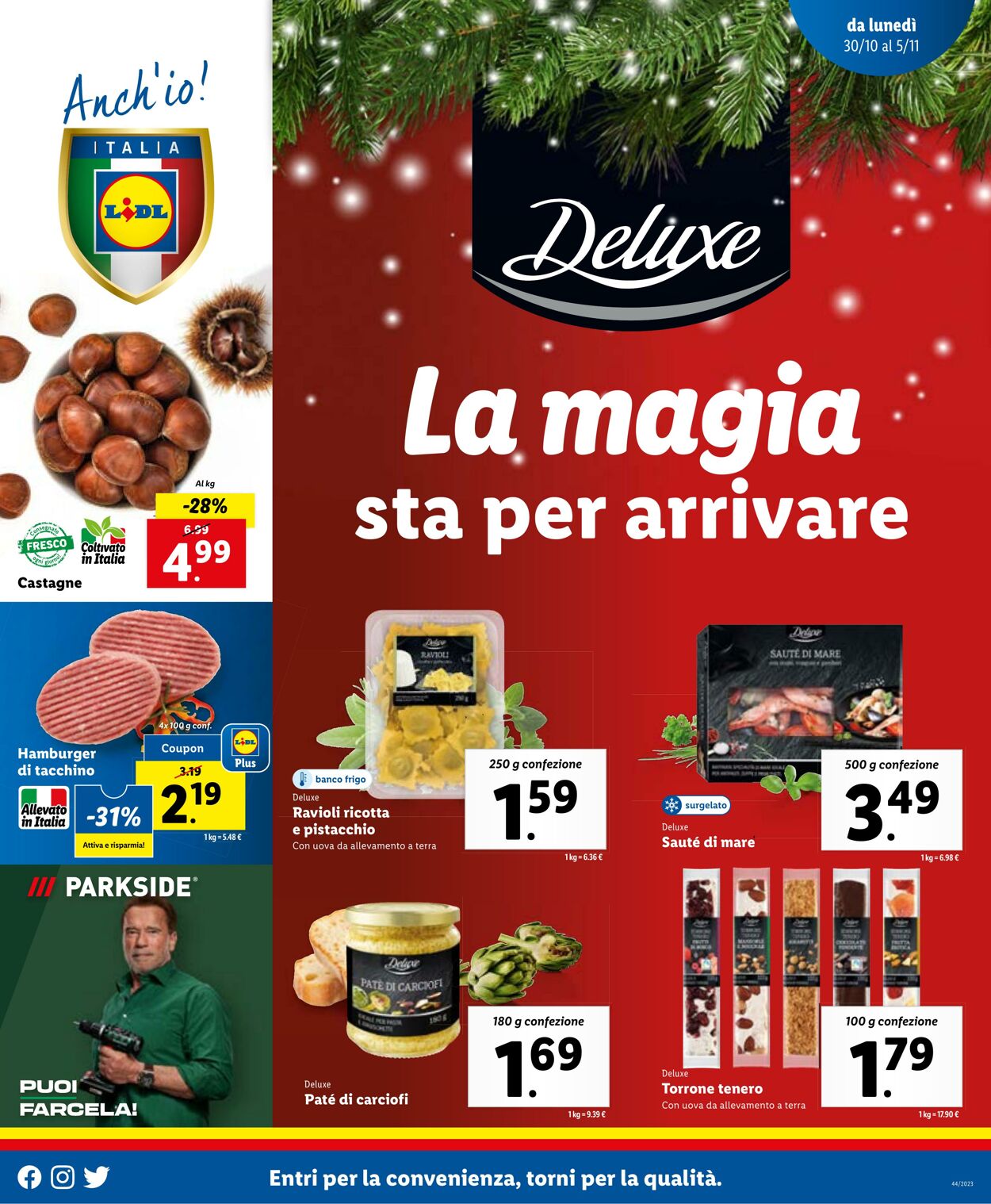 Volantino Lidl 30.10.2023 - 05.11.2023