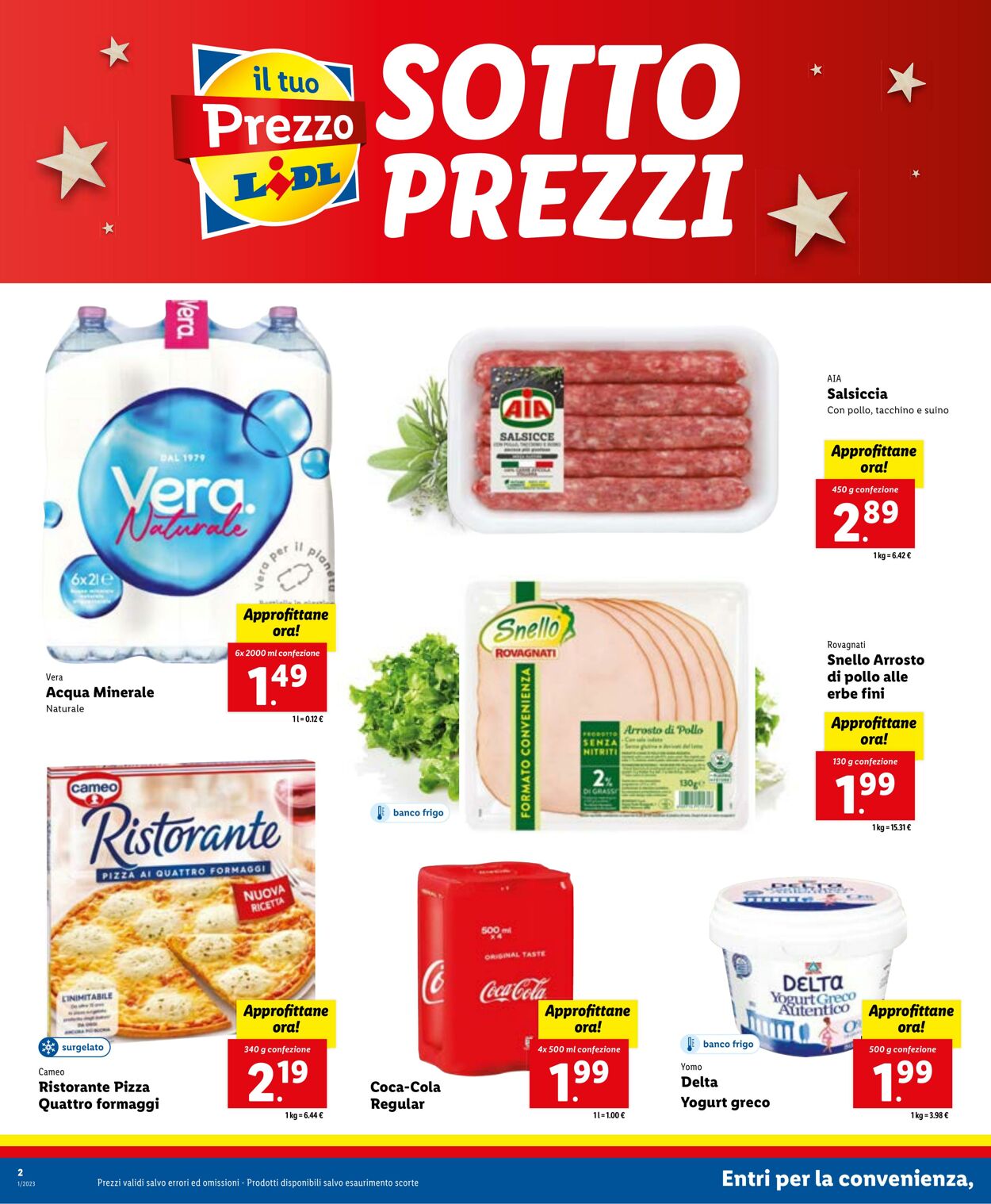 Volantino Lidl 02.01.2023 - 08.01.2023