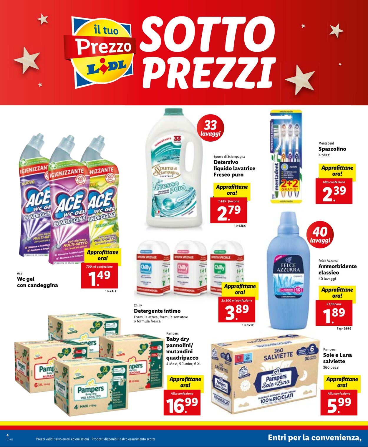 Volantino Lidl 02.01.2023 - 08.01.2023