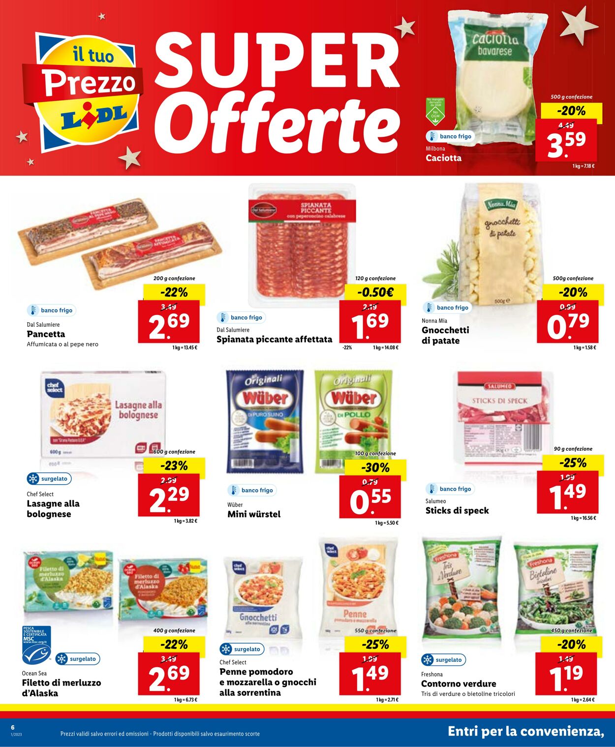 Volantino Lidl 02.01.2023 - 08.01.2023