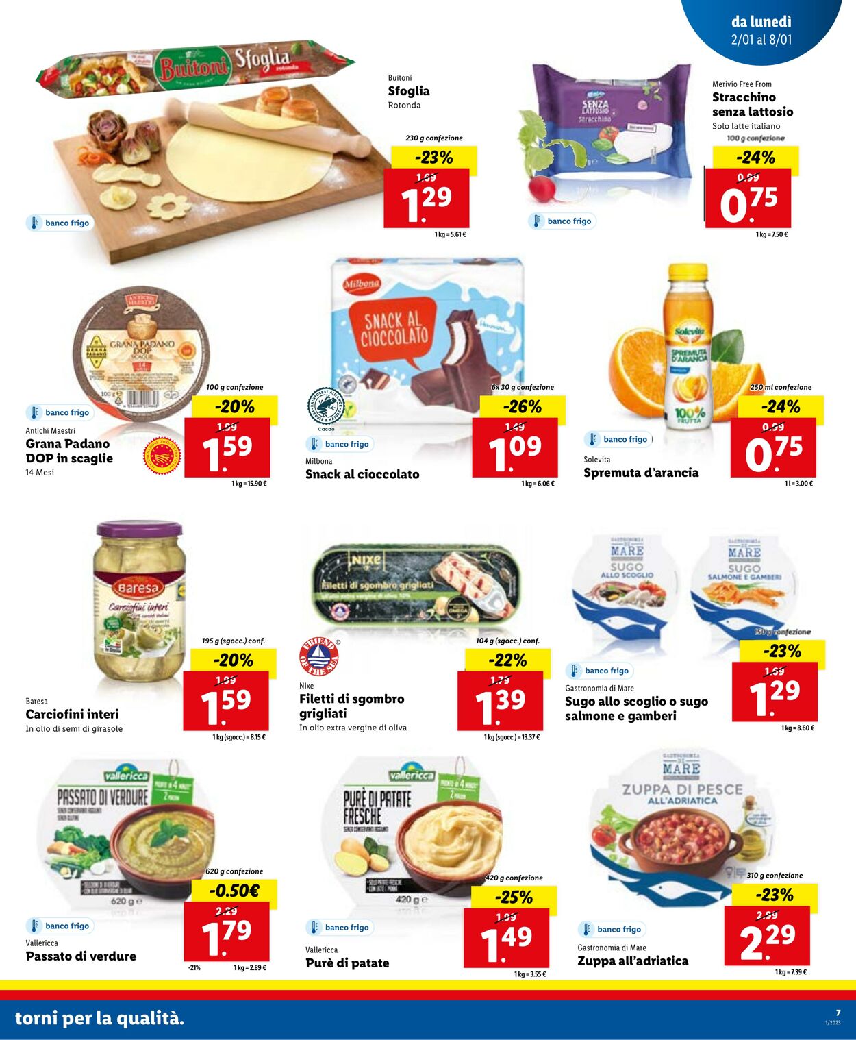 Volantino Lidl 02.01.2023 - 08.01.2023