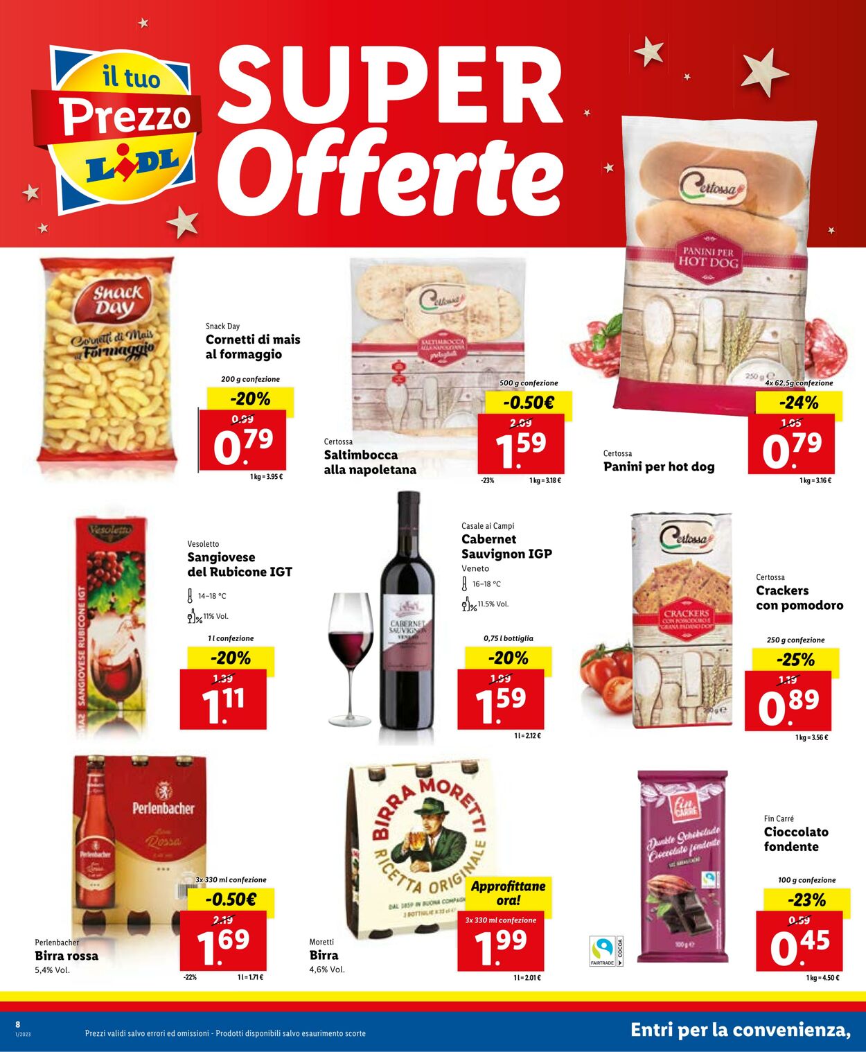 Volantino Lidl 02.01.2023 - 08.01.2023