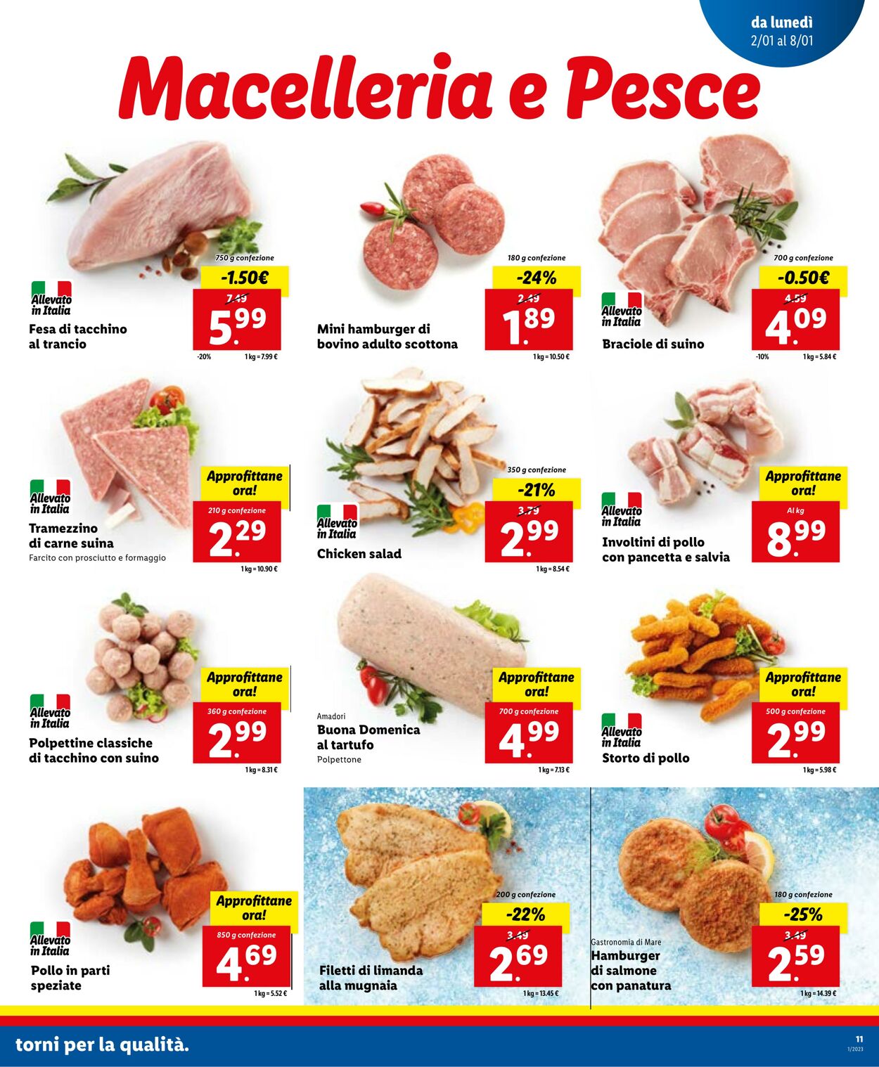 Volantino Lidl 02.01.2023 - 08.01.2023