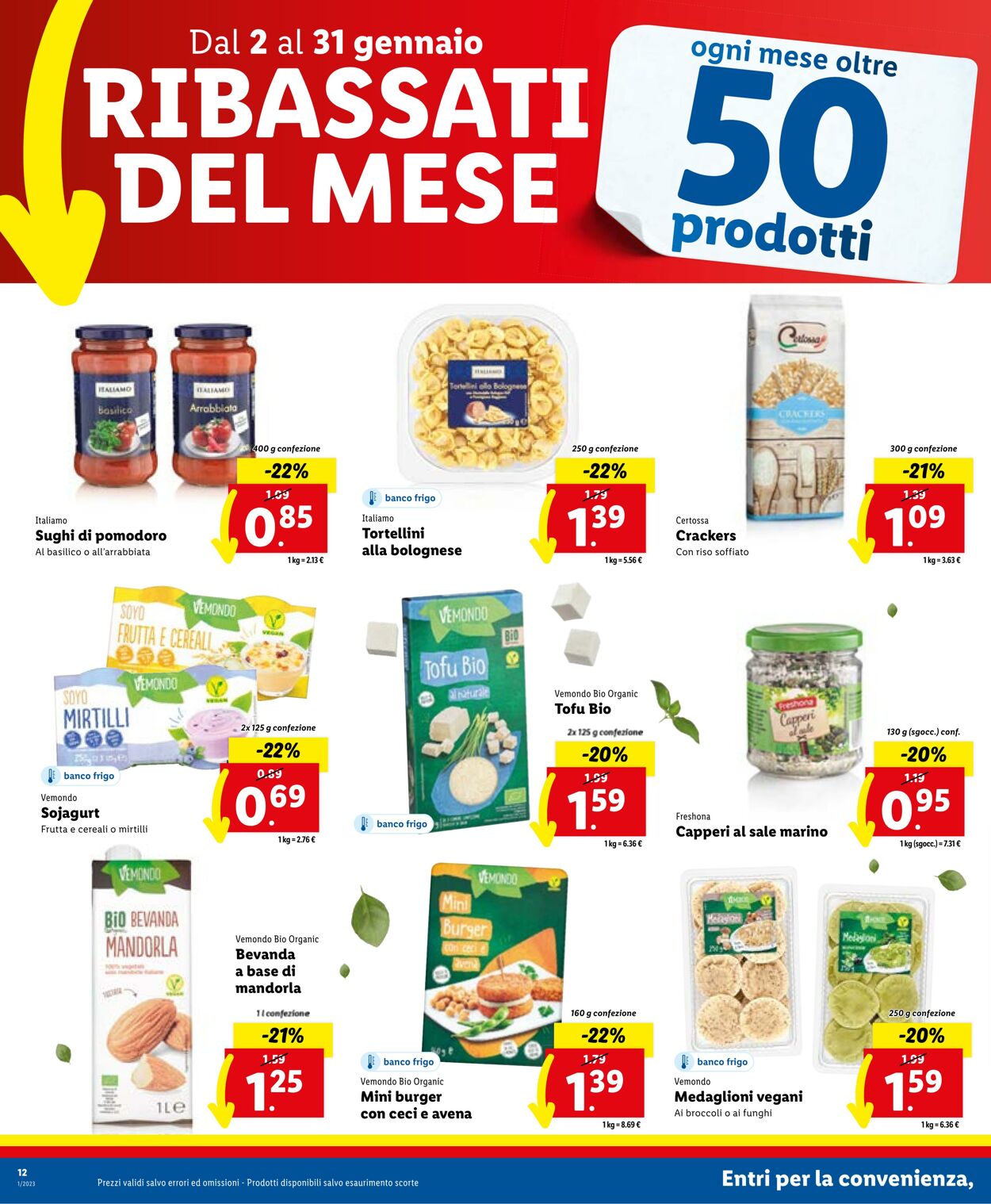 Volantino Lidl 02.01.2023 - 08.01.2023