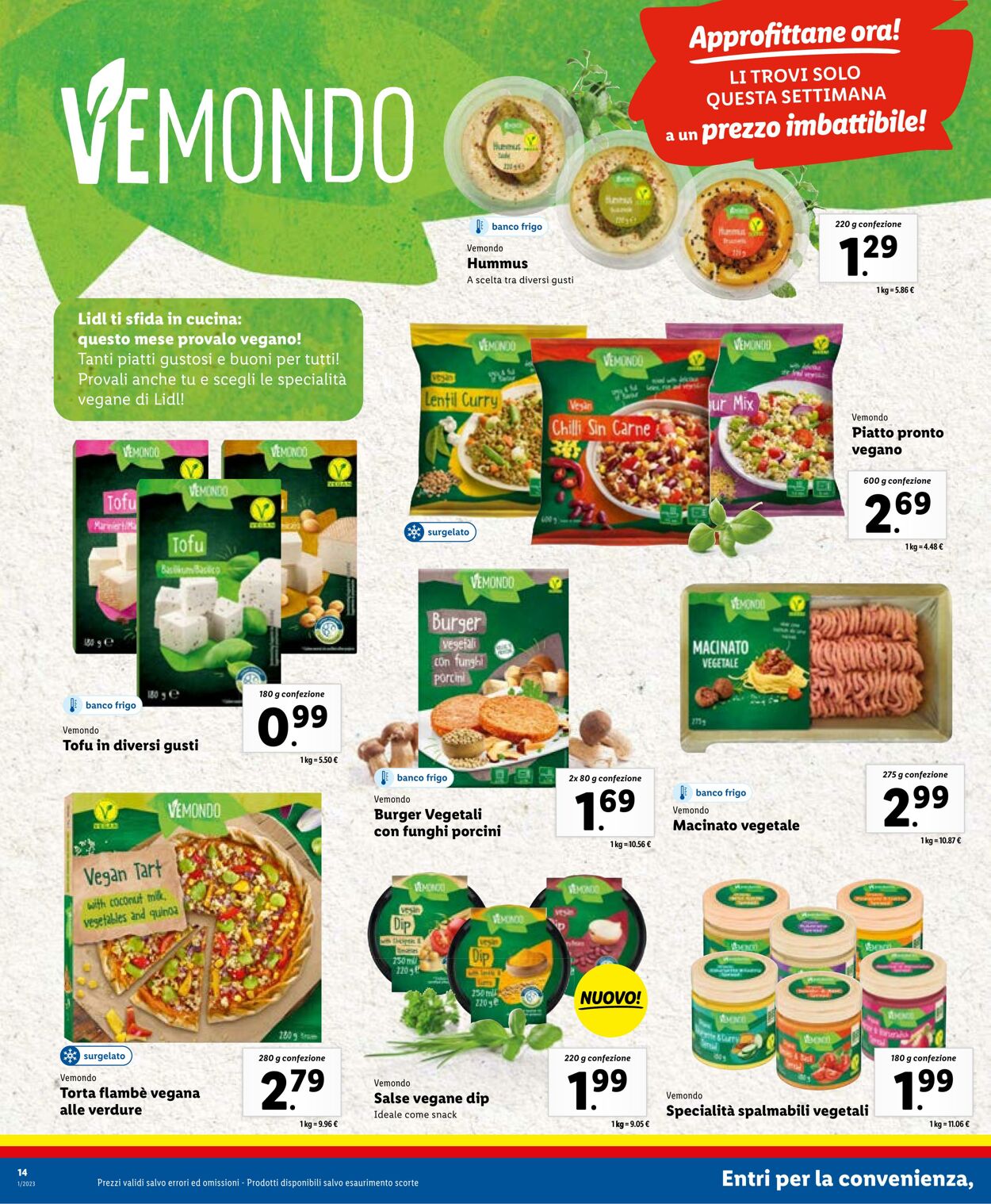 Volantino Lidl 02.01.2023 - 08.01.2023