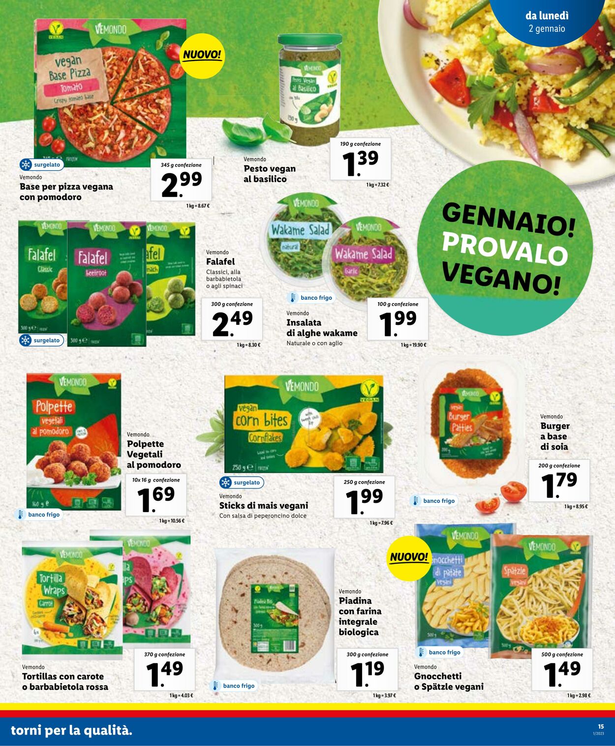 Volantino Lidl 02.01.2023 - 08.01.2023