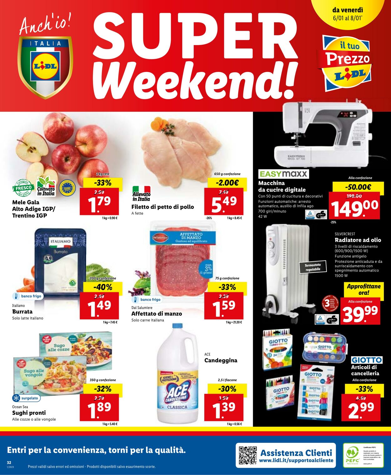 Volantino Lidl 02.01.2023 - 08.01.2023