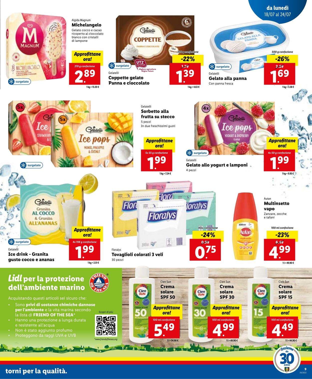 Volantino Lidl 18.07.2022 - 24.07.2022