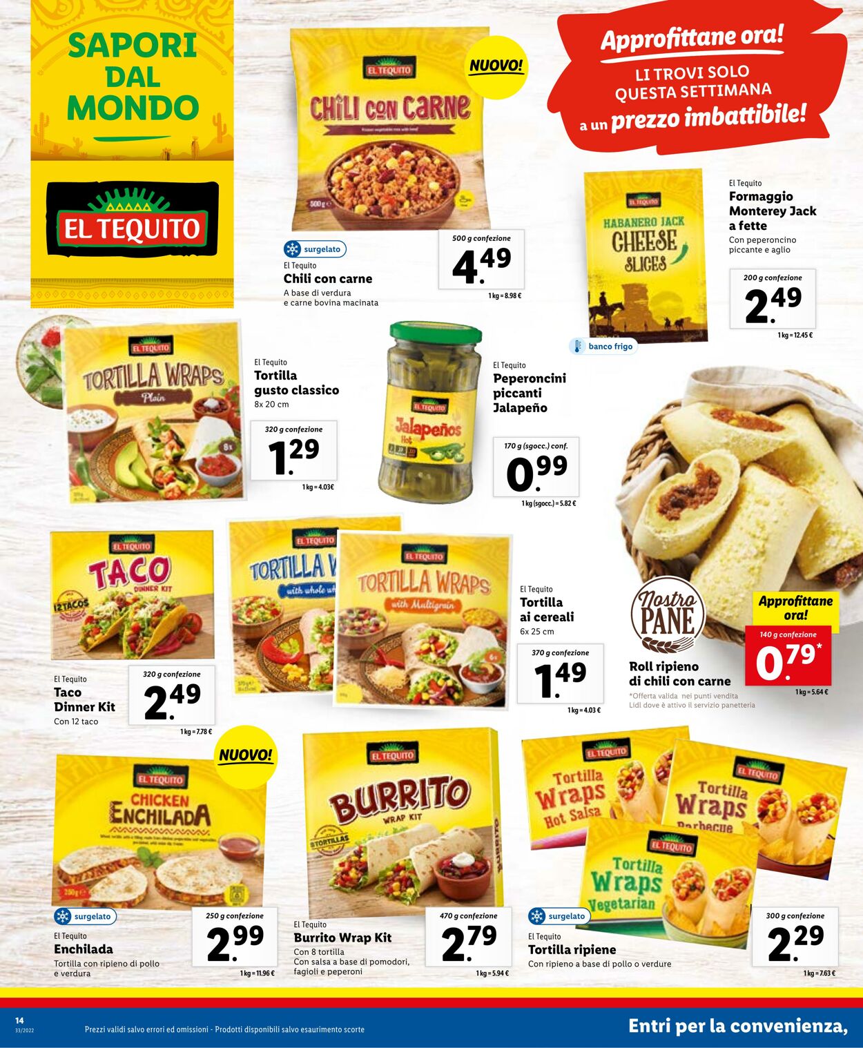 Volantino Lidl 15.08.2022 - 21.08.2022