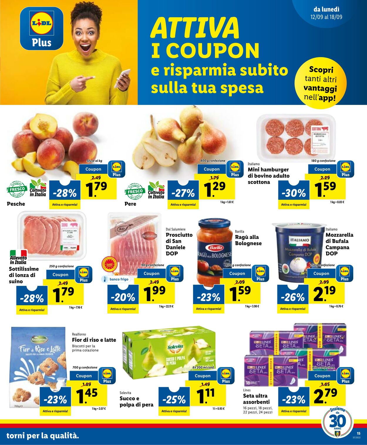 Volantino Lidl 12.09.2022 - 18.09.2022