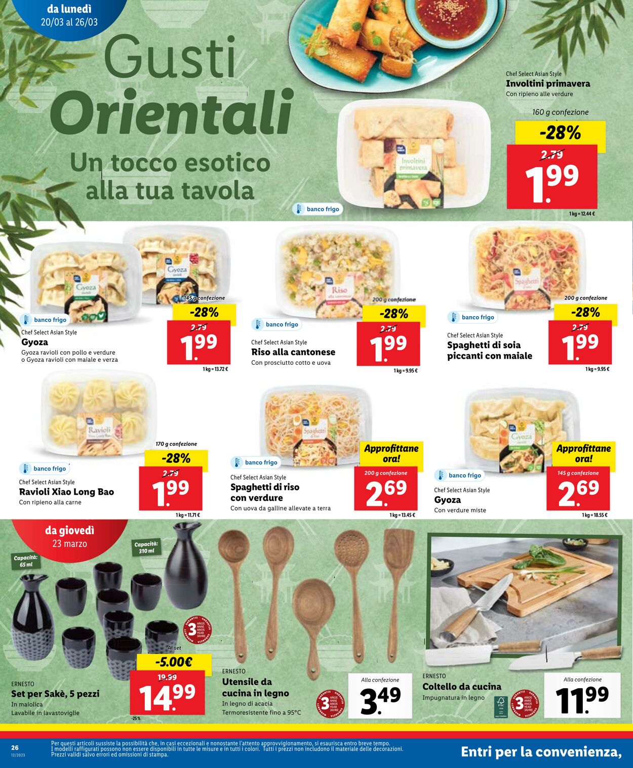 Volantino Lidl 20.03.2023 - 26.03.2023