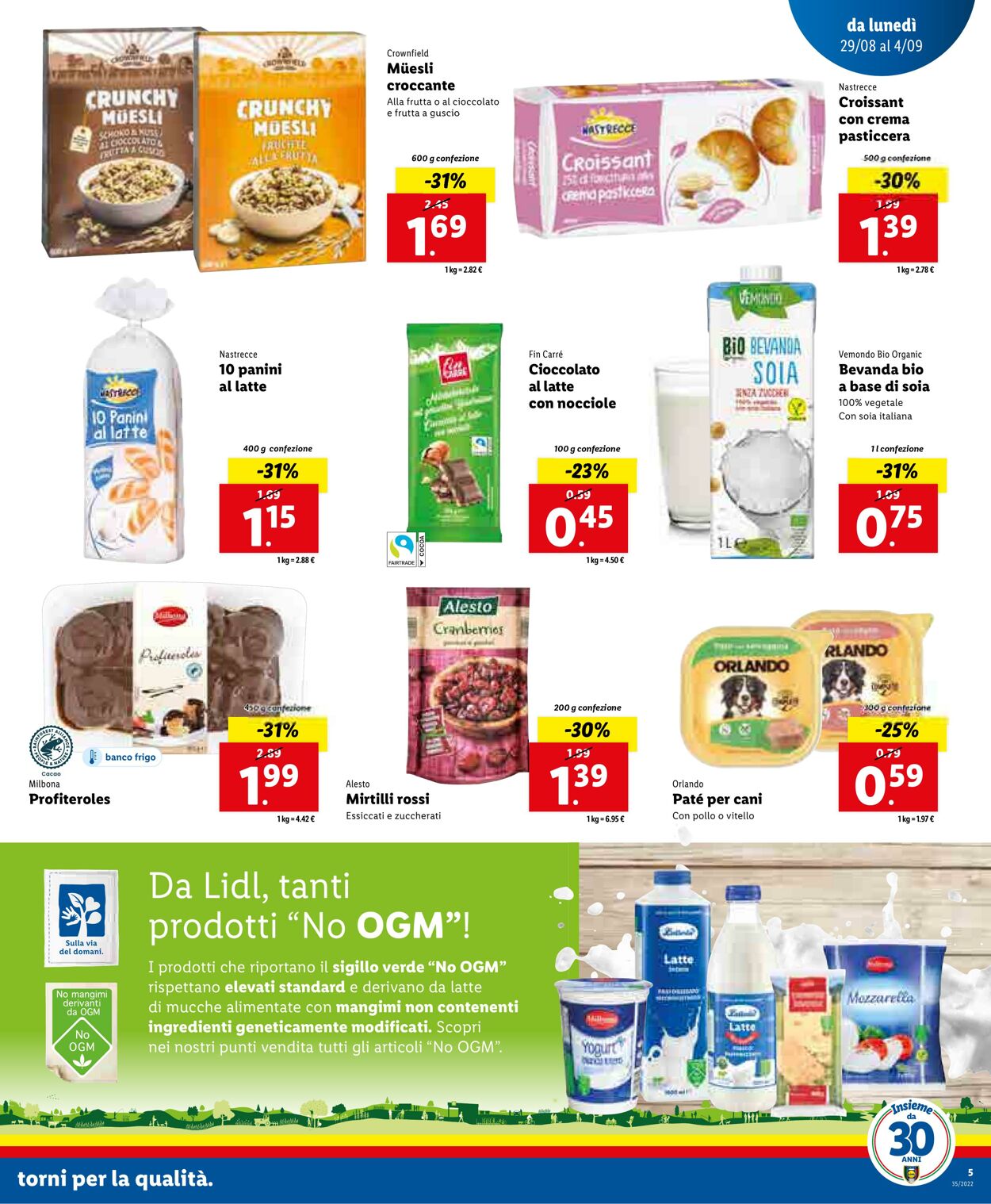 Volantino Lidl 29.08.2022 - 04.09.2022