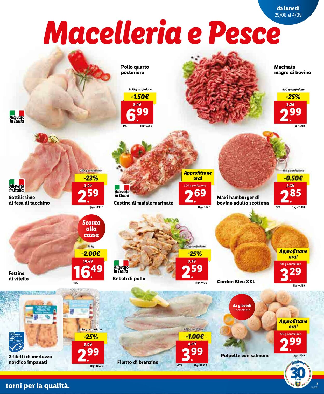 Volantino Lidl 29.08.2022 - 04.09.2022