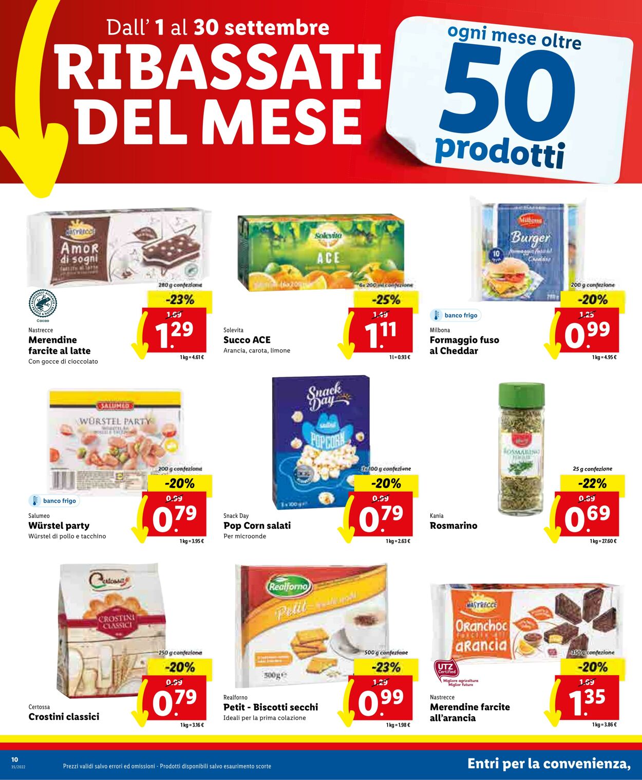 Volantino Lidl 29.08.2022 - 04.09.2022