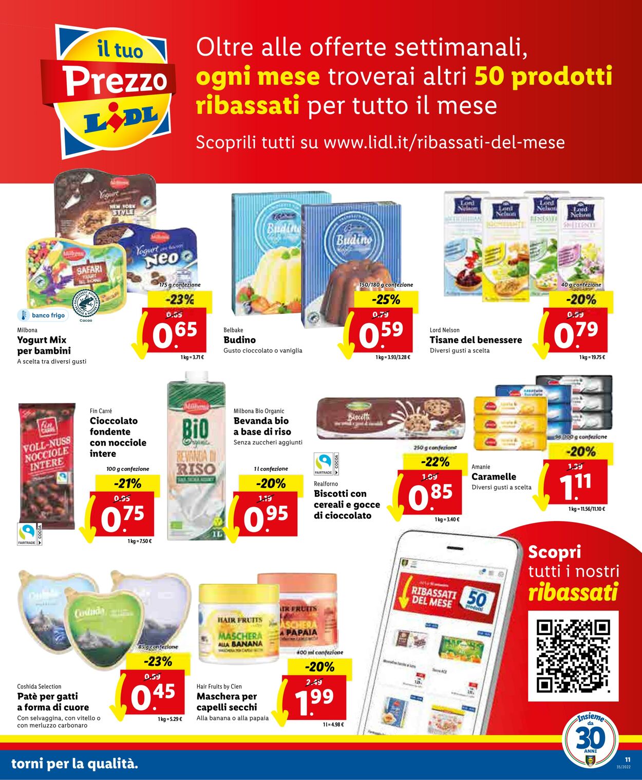 Volantino Lidl 29.08.2022 - 04.09.2022