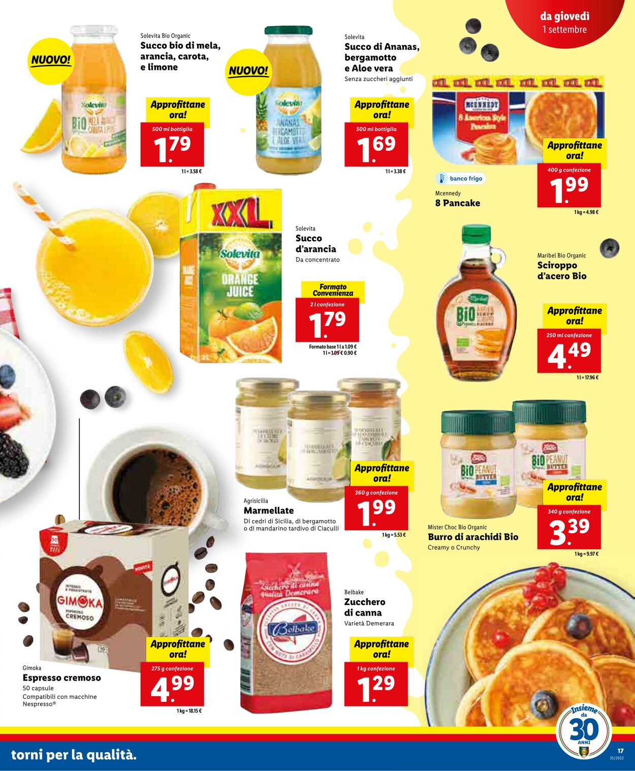 Volantino Lidl 29.08.2022 - 04.09.2022