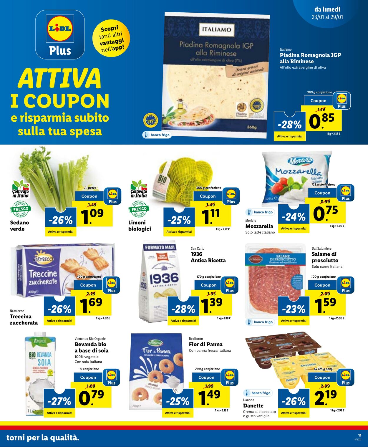 Volantino Lidl 23.01.2023 - 29.01.2023