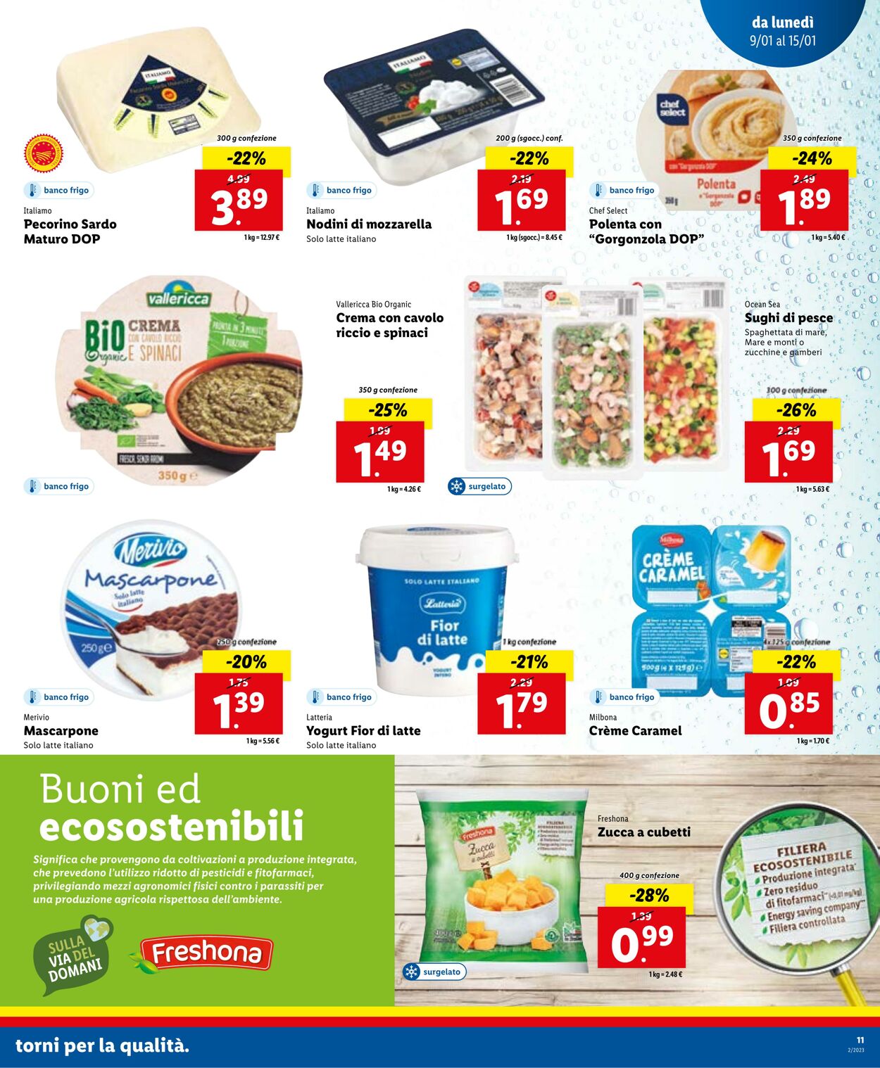 Volantino Lidl 09.01.2023 - 15.01.2023