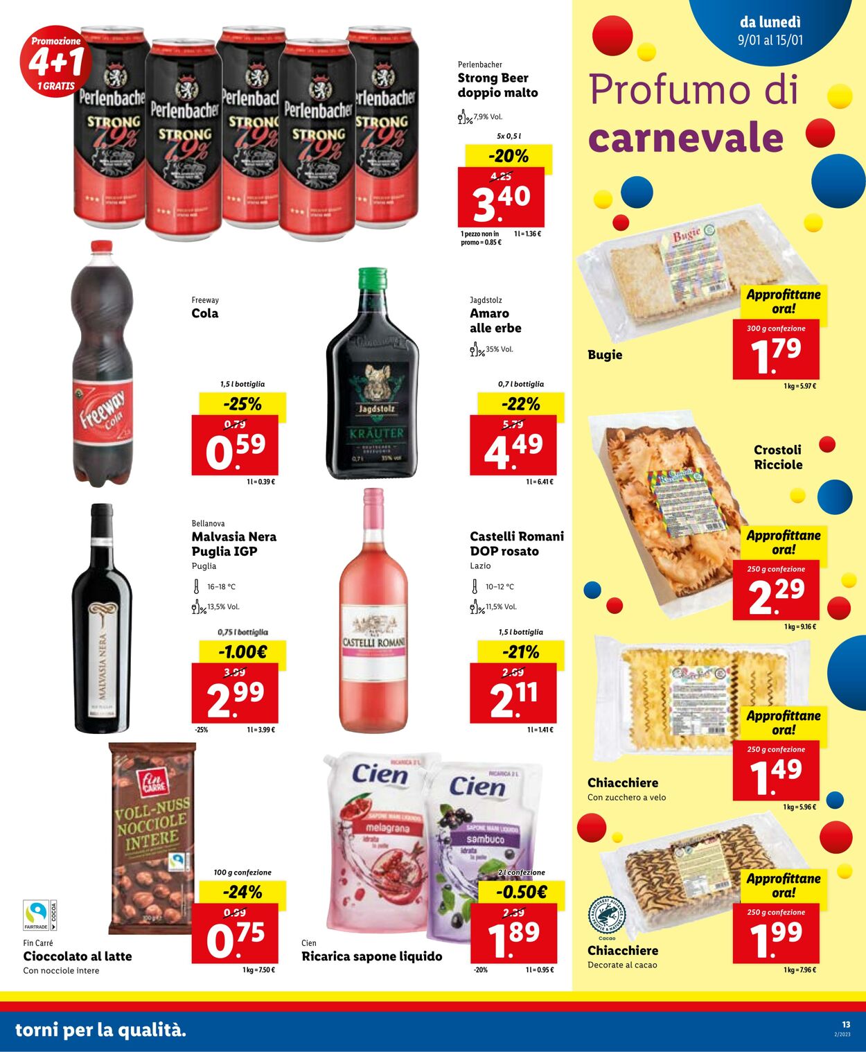 Volantino Lidl 09.01.2023 - 15.01.2023