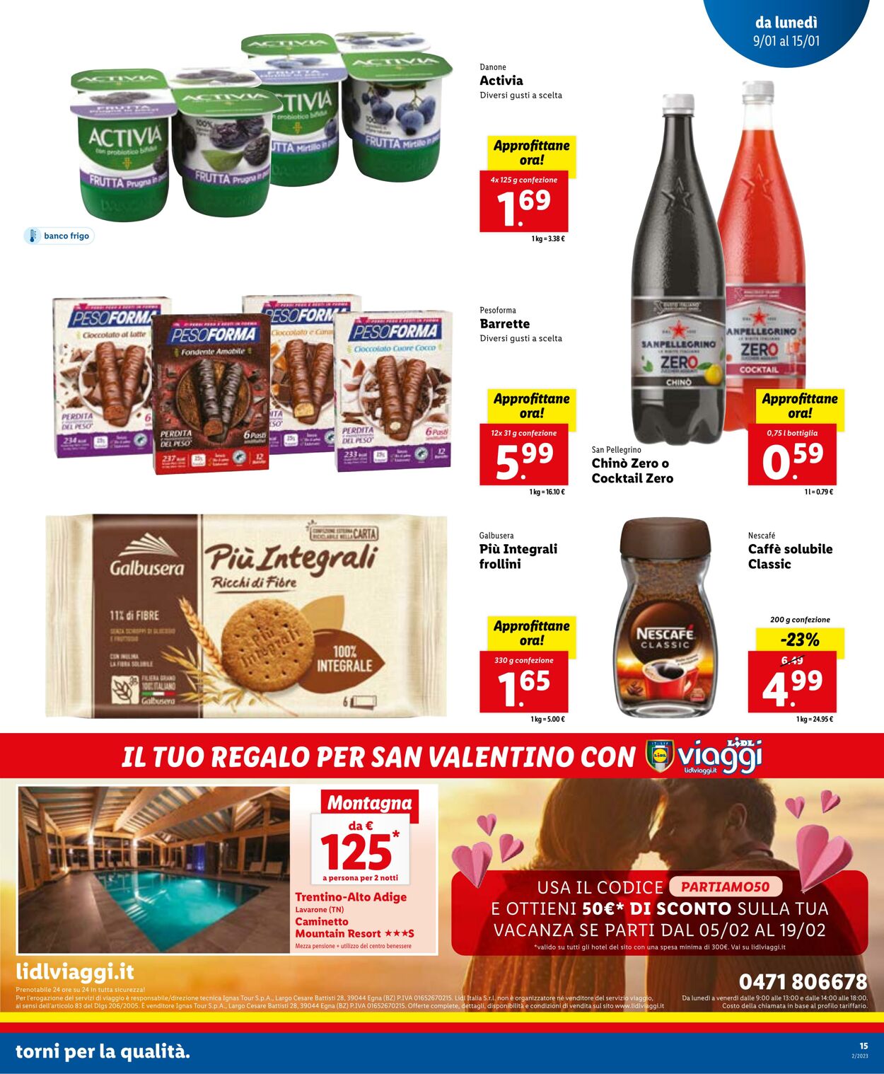 Volantino Lidl 09.01.2023 - 15.01.2023