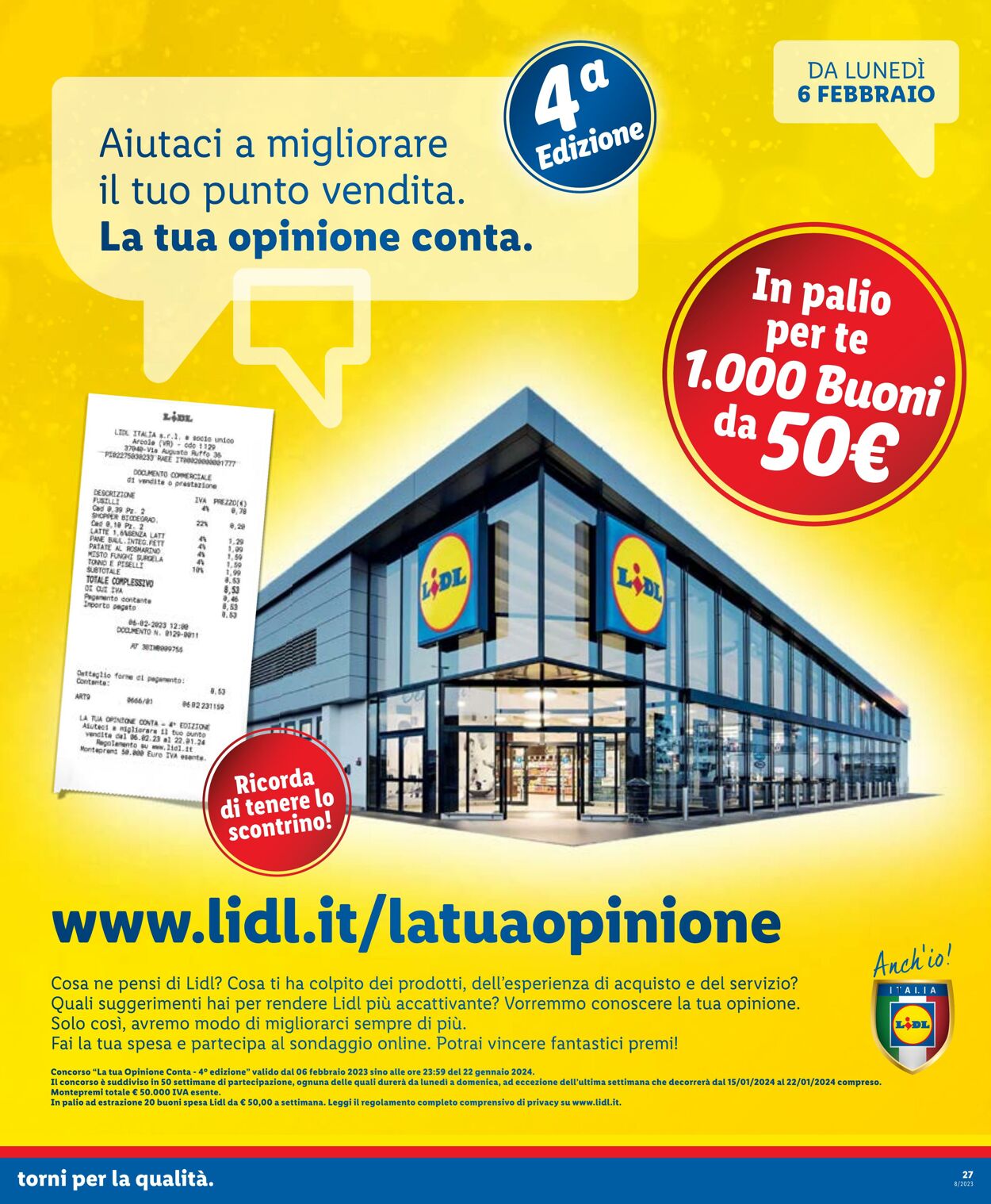 Volantino Lidl 20.02.2023 - 26.02.2023