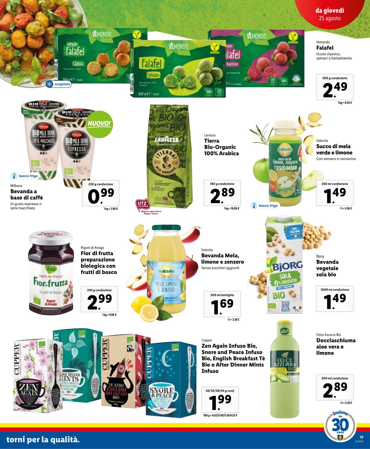 Volantino Lidl 22.08.2022 - 28.08.2022