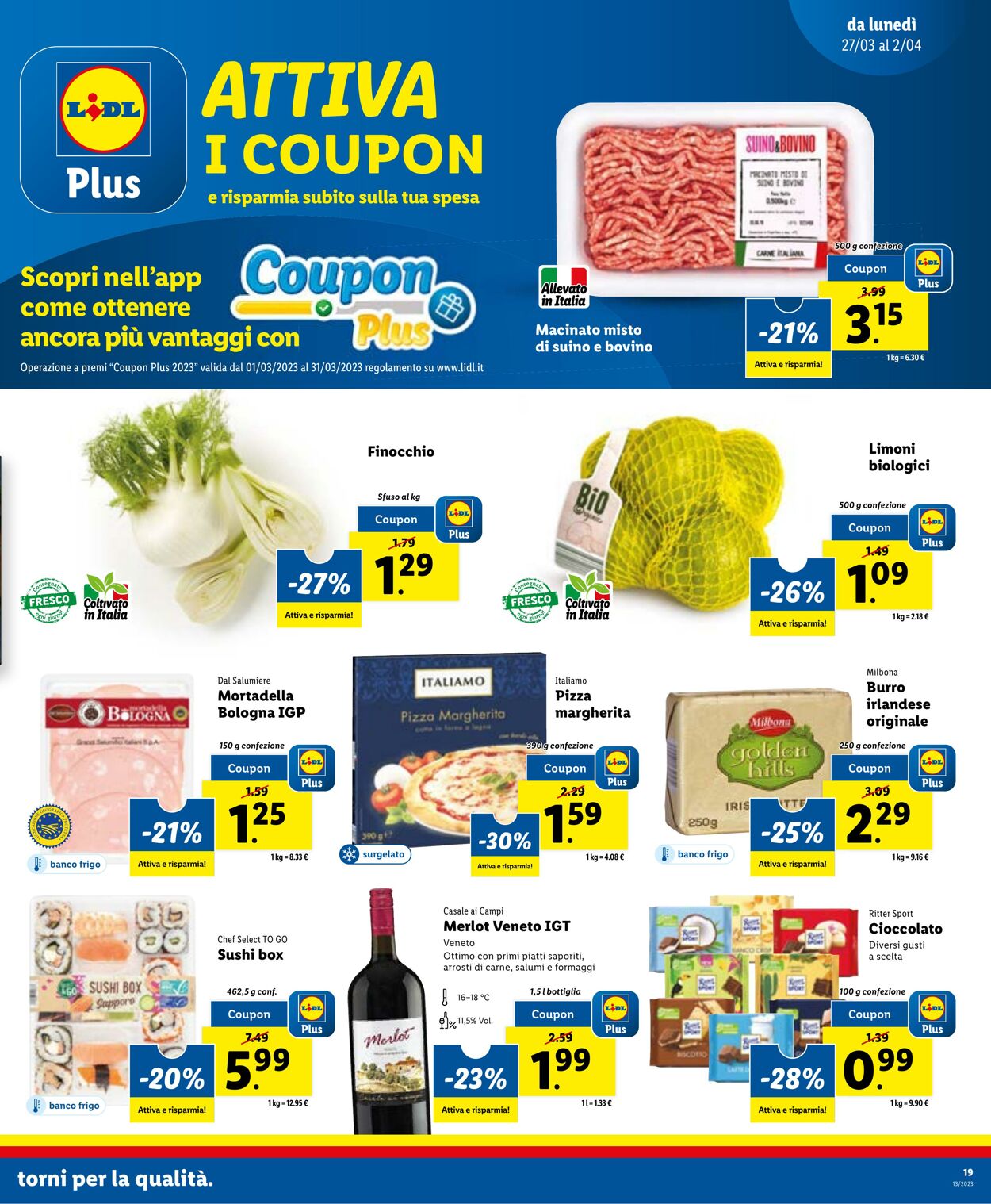 Volantino Lidl 27.03.2023 - 02.04.2023