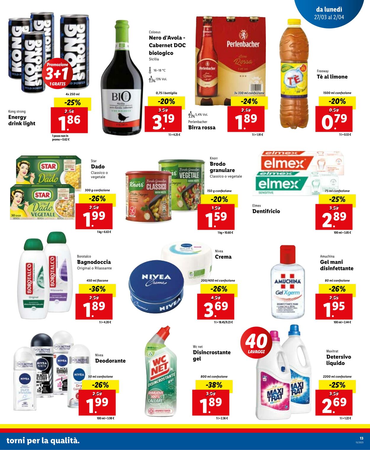 Volantino Lidl 27.03.2023 - 02.04.2023