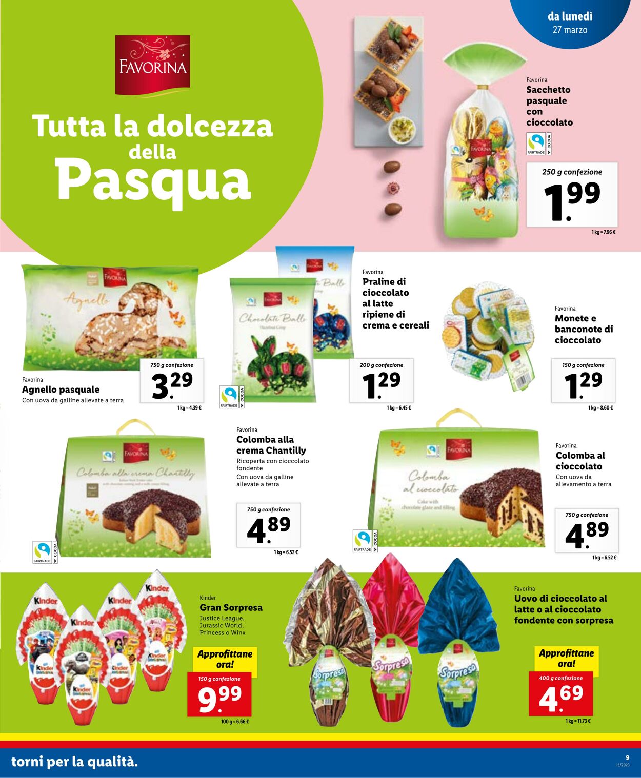 Volantino Lidl 27.03.2023 - 02.04.2023