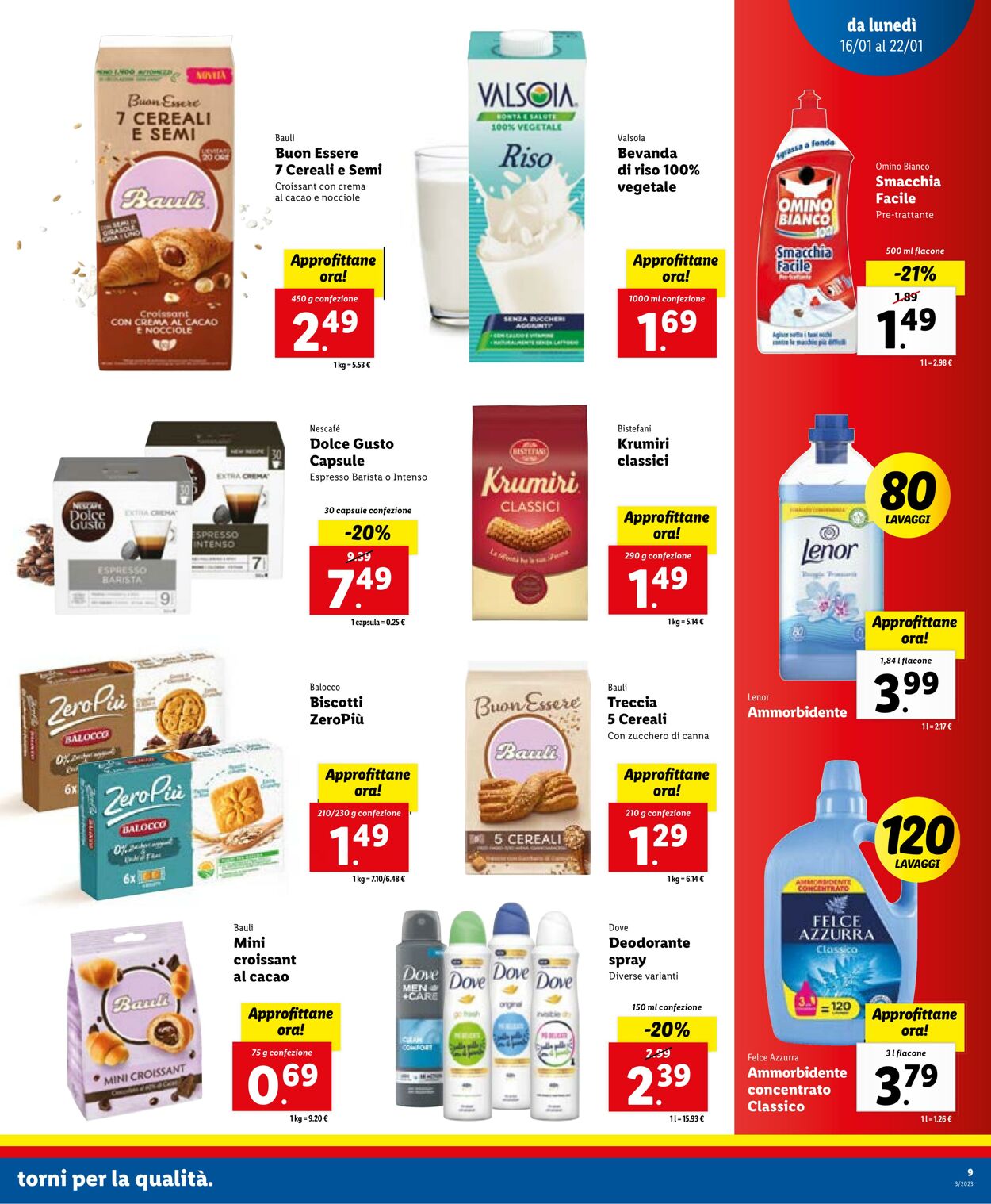 Volantino Lidl 16.01.2023 - 22.01.2023