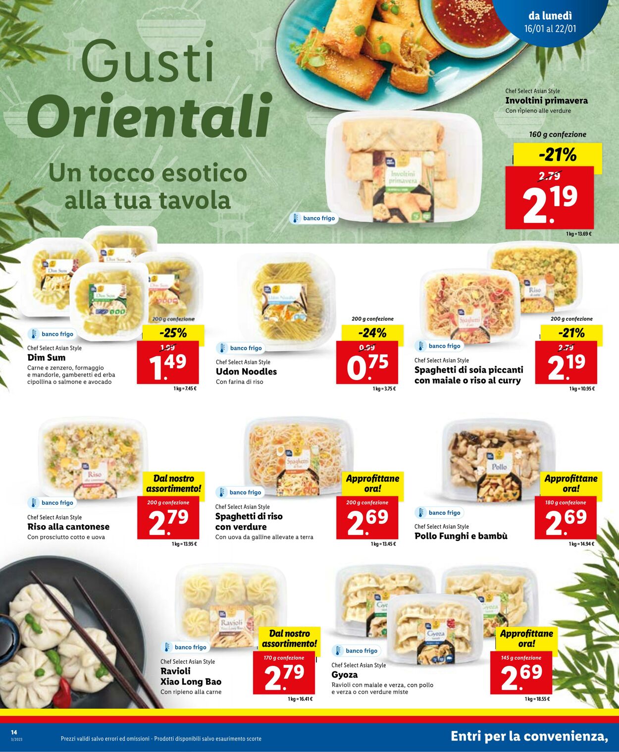 Volantino Lidl 16.01.2023 - 22.01.2023