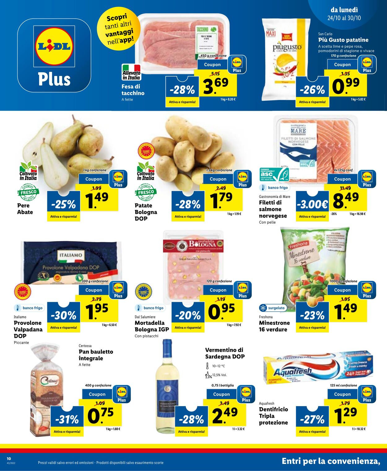 Volantino Lidl 24.10.2022 - 30.10.2022