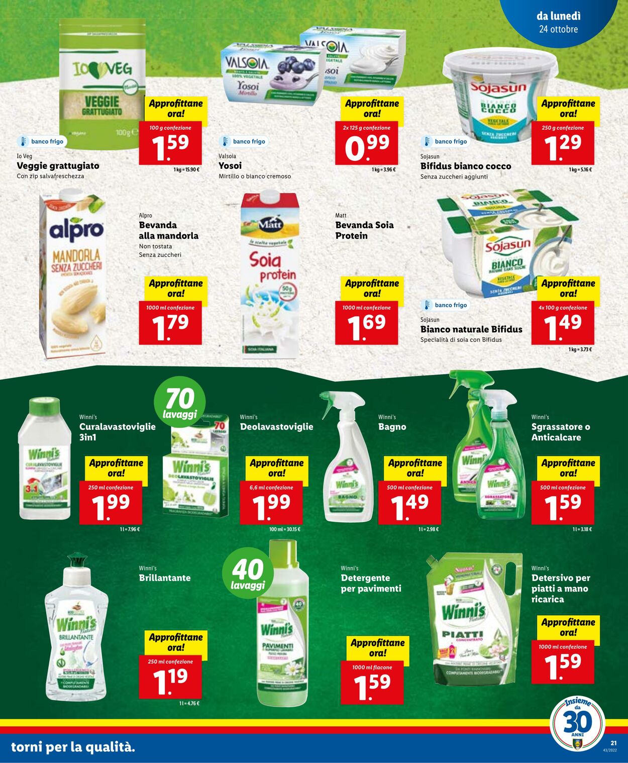 Volantino Lidl 24.10.2022 - 30.10.2022