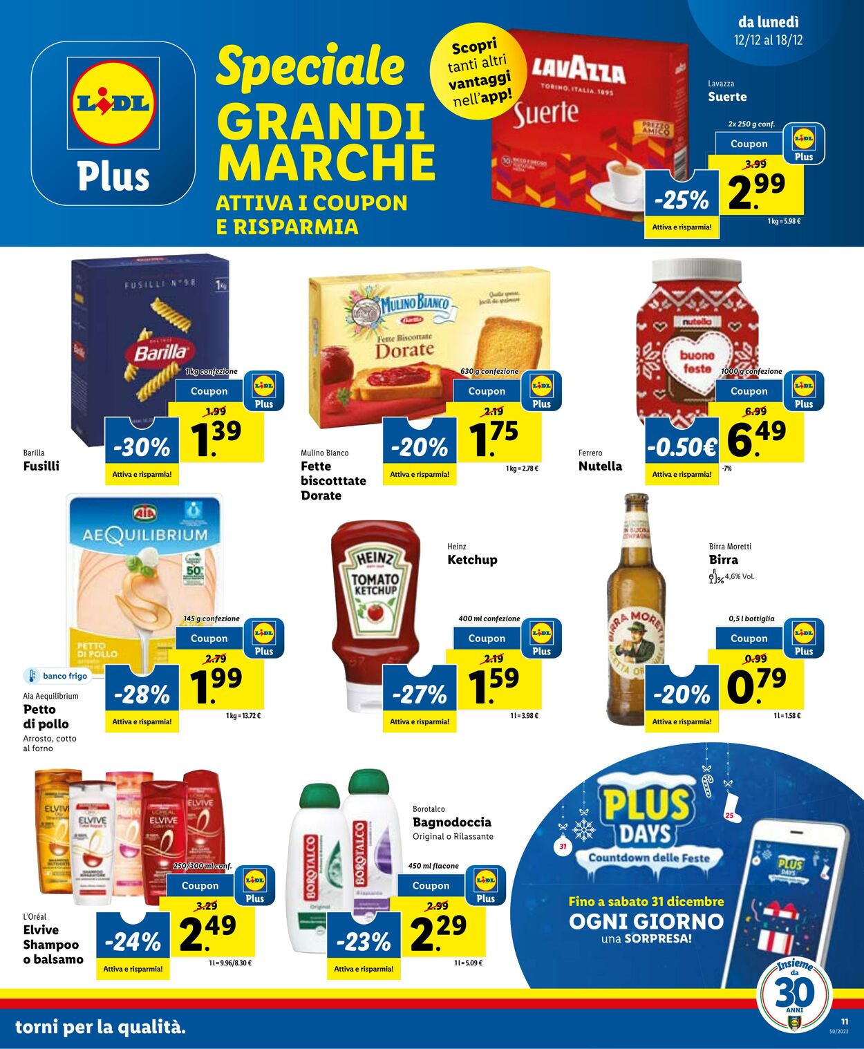 Volantino Lidl 12.12.2022 - 18.12.2022