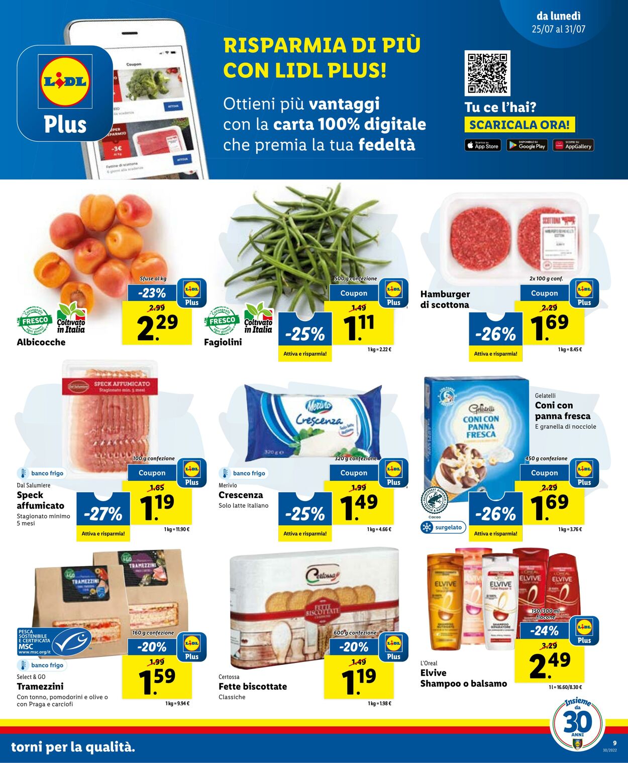 Volantino Lidl 25.07.2022 - 31.07.2022