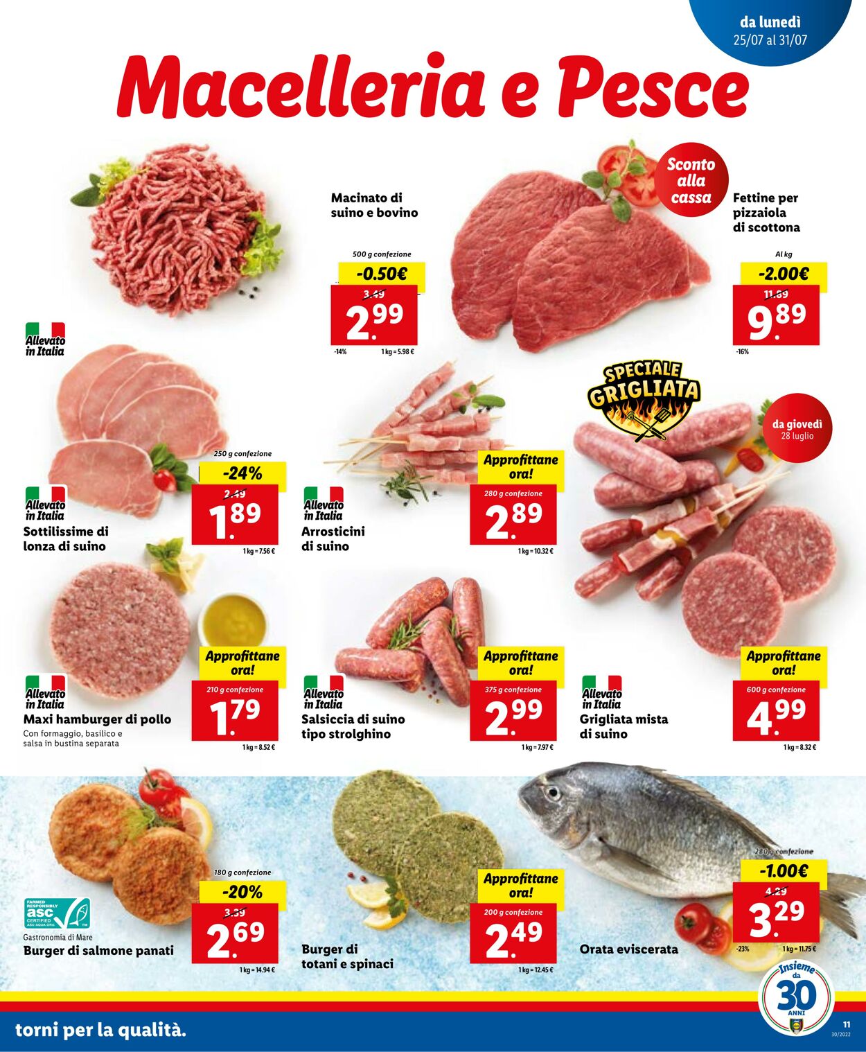 Volantino Lidl 25.07.2022 - 31.07.2022