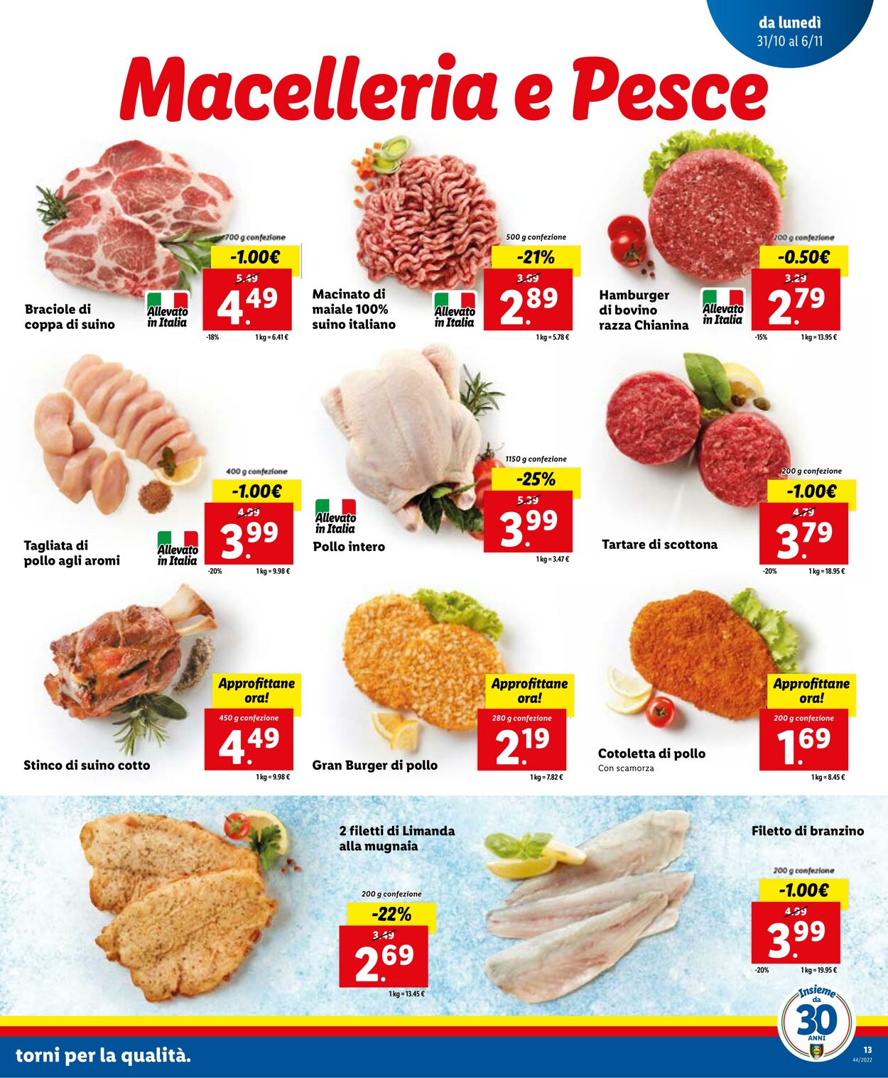 Volantino Lidl 31.10.2022 - 06.11.2022