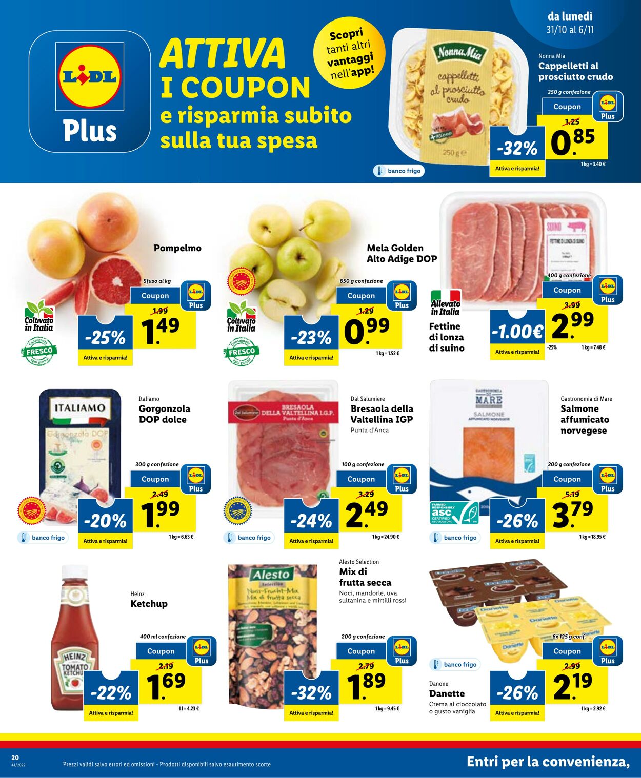 Volantino Lidl 31.10.2022 - 06.11.2022