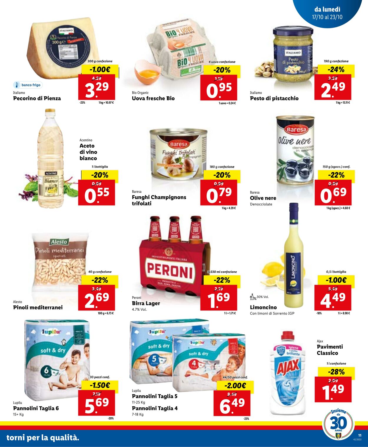 Volantino Lidl 17.10.2022 - 23.10.2022