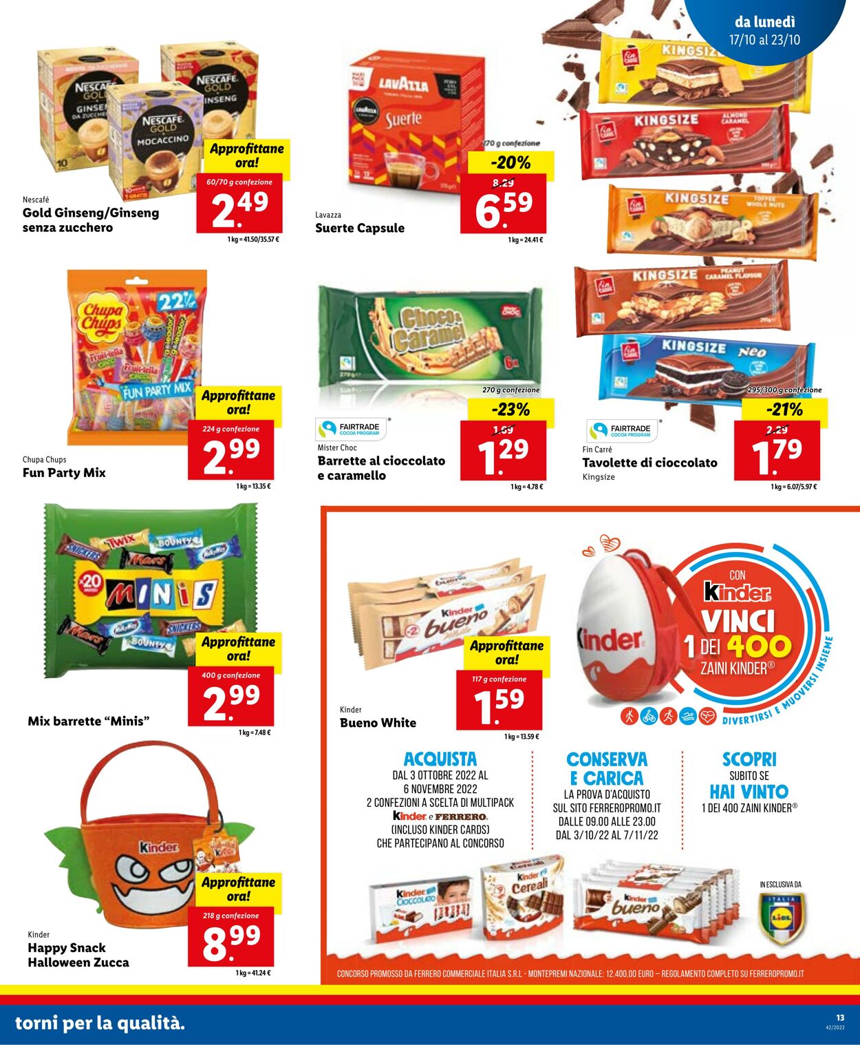 Volantino Lidl 17.10.2022 - 23.10.2022