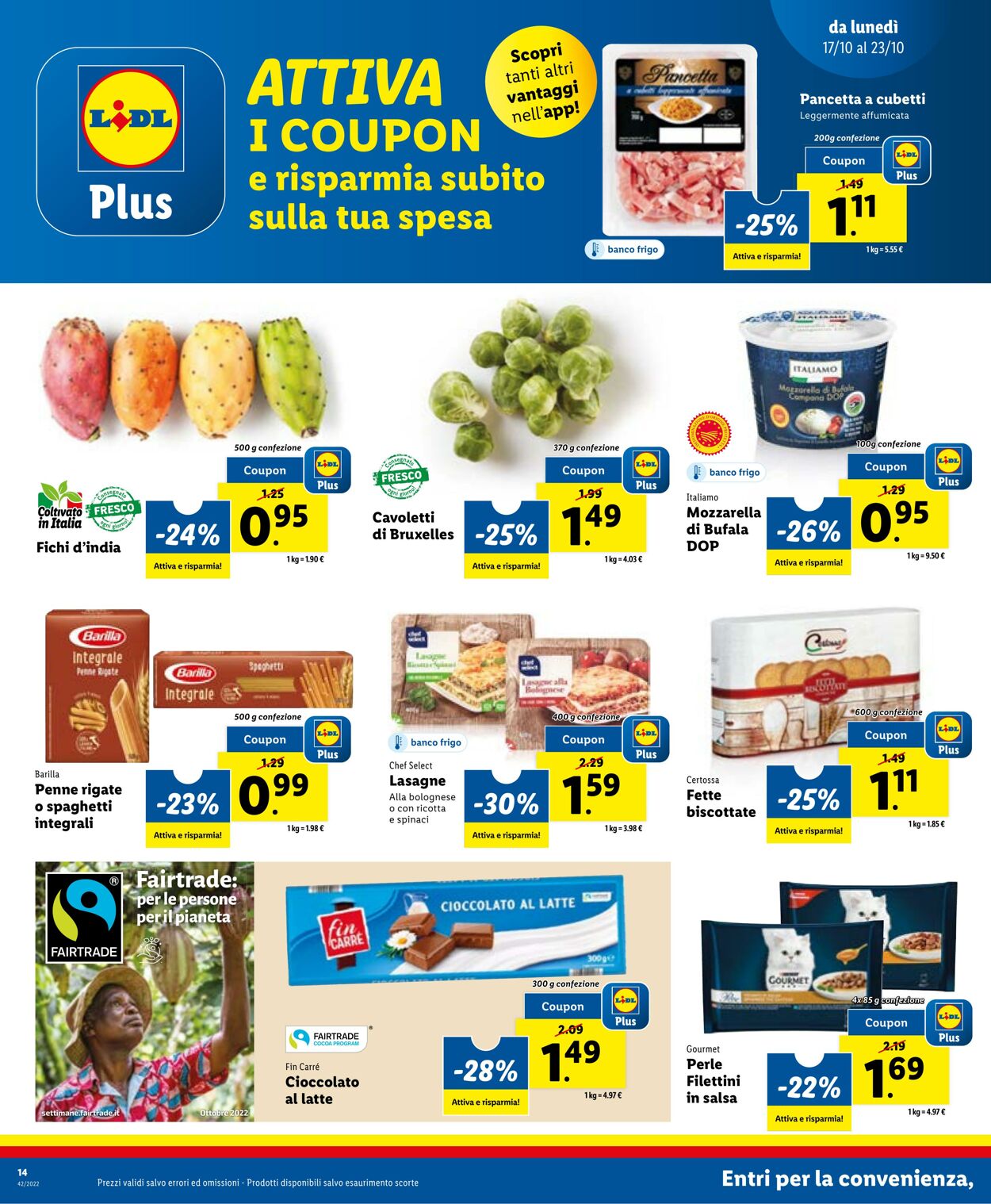 Volantino Lidl 17.10.2022 - 23.10.2022