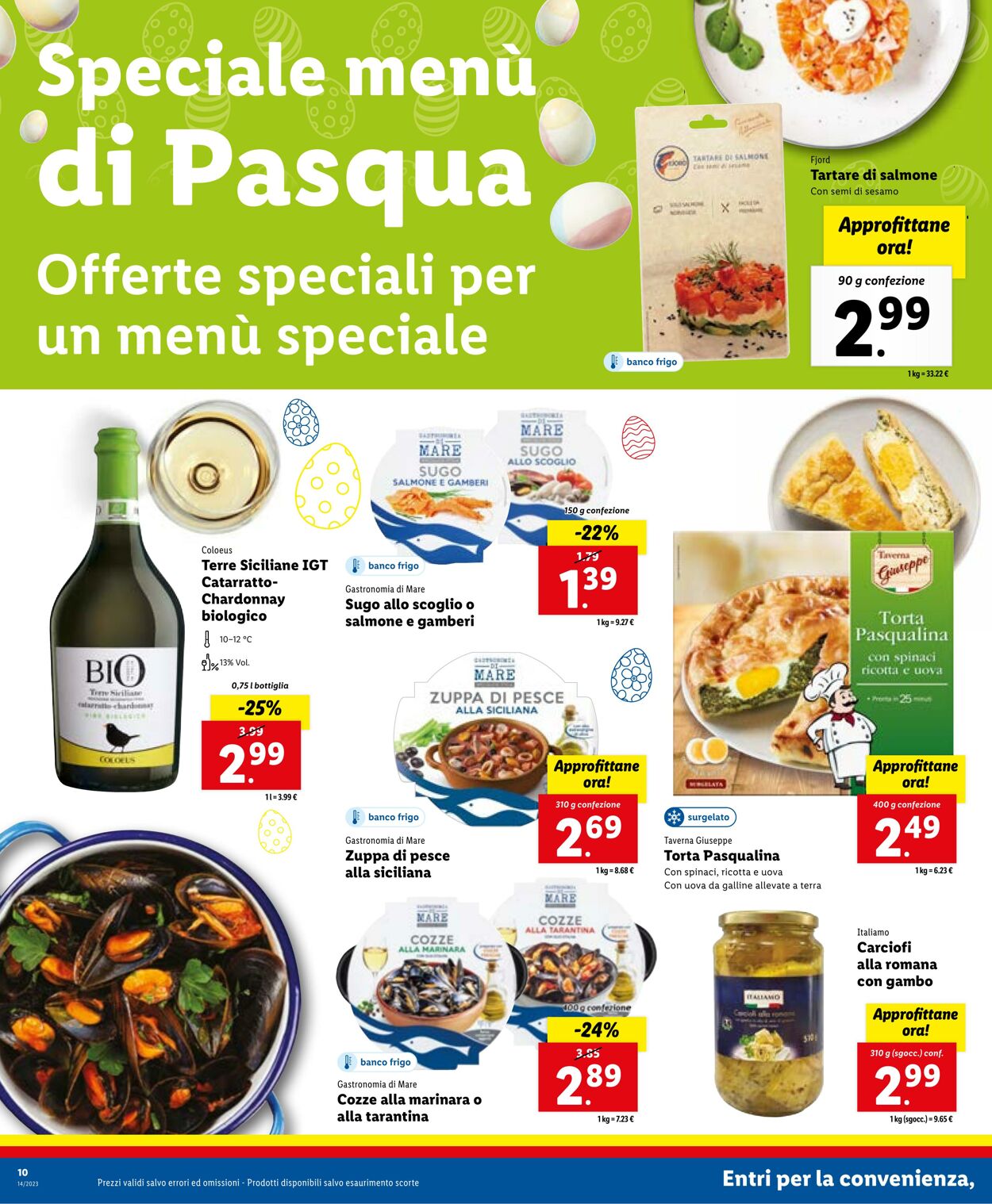 Volantino Lidl 03.04.2023 - 08.04.2023