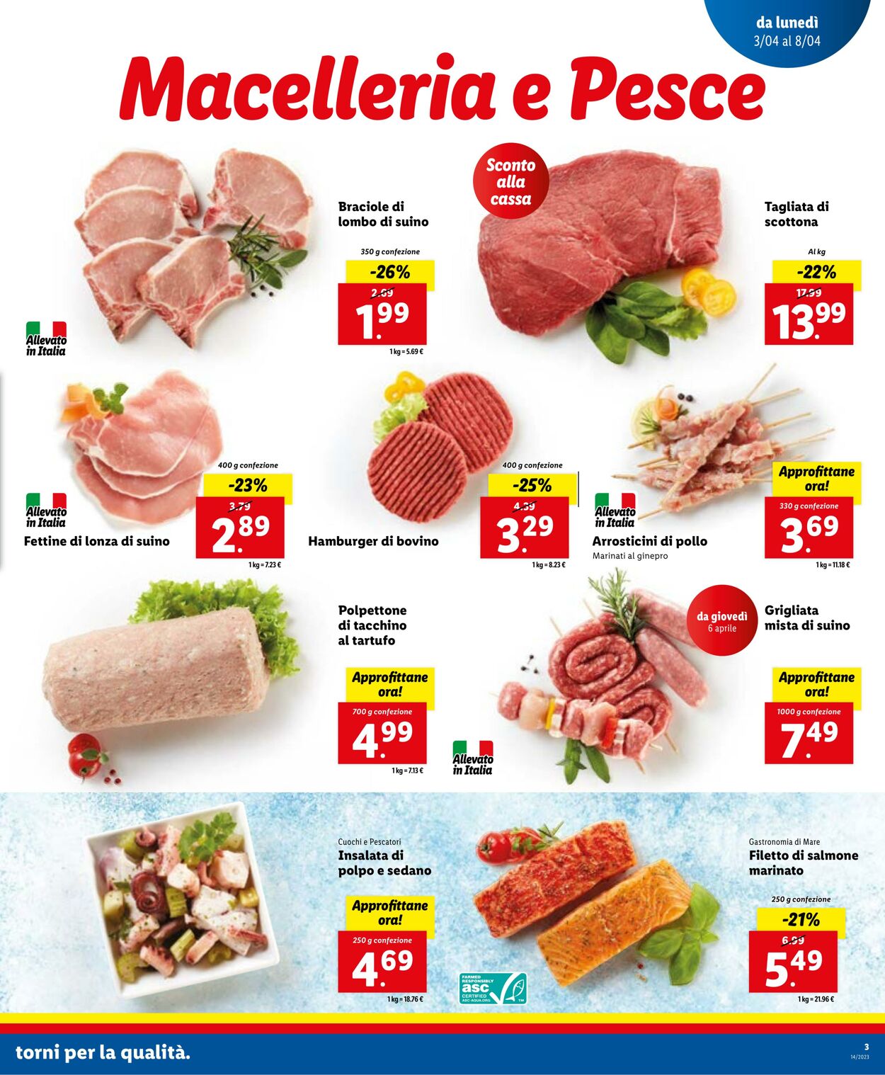 Volantino Lidl 03.04.2023 - 08.04.2023