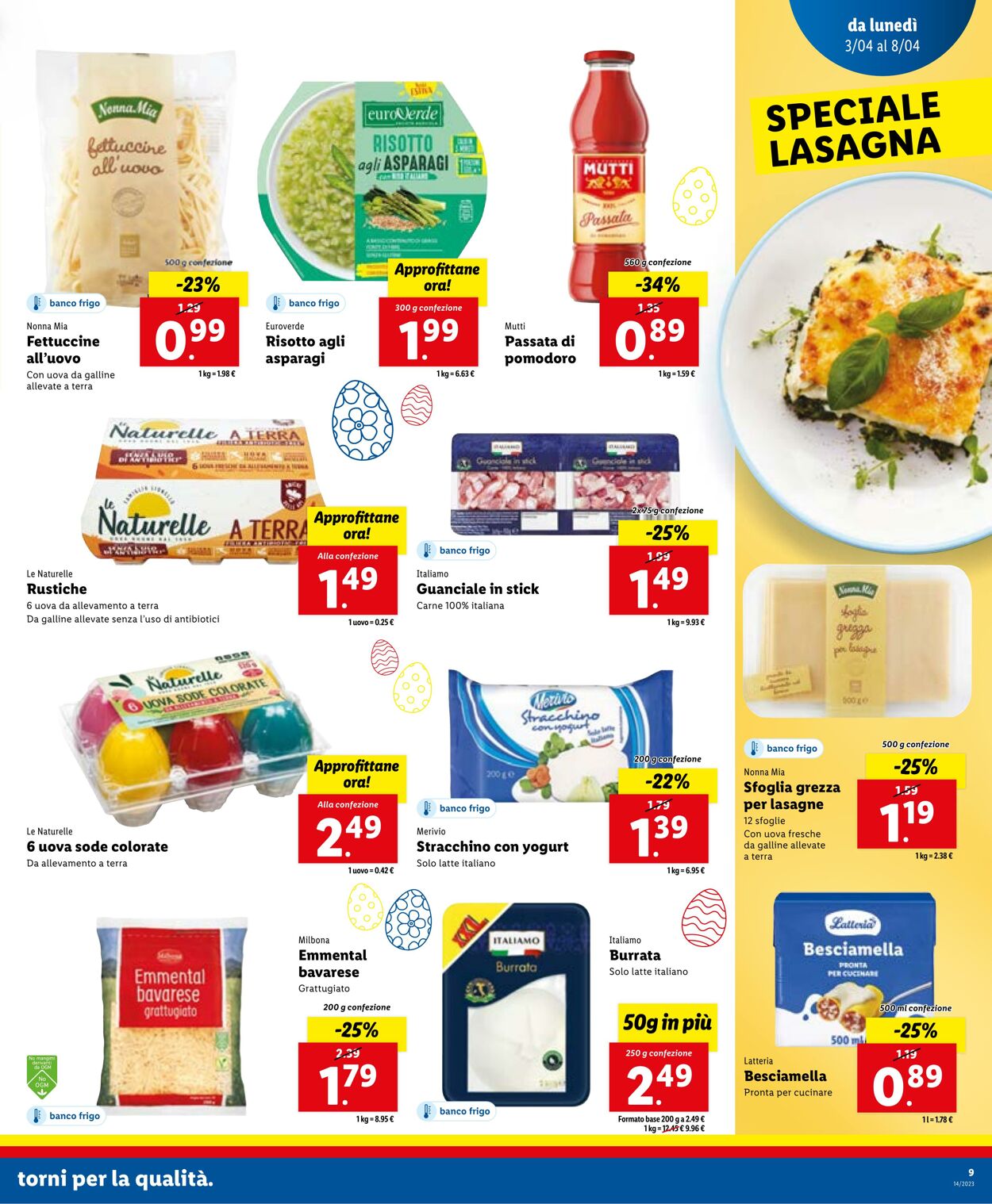 Volantino Lidl 03.04.2023 - 08.04.2023