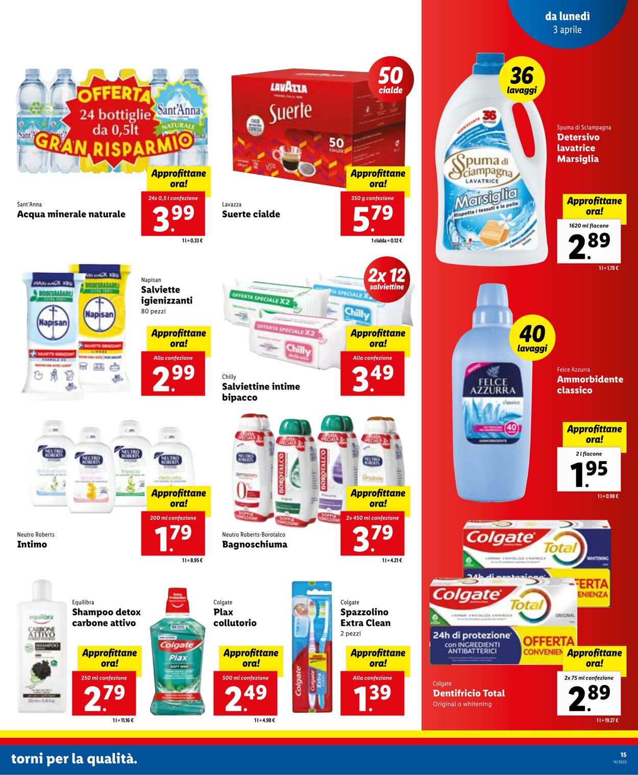 Volantino Lidl 03.04.2023 - 08.04.2023